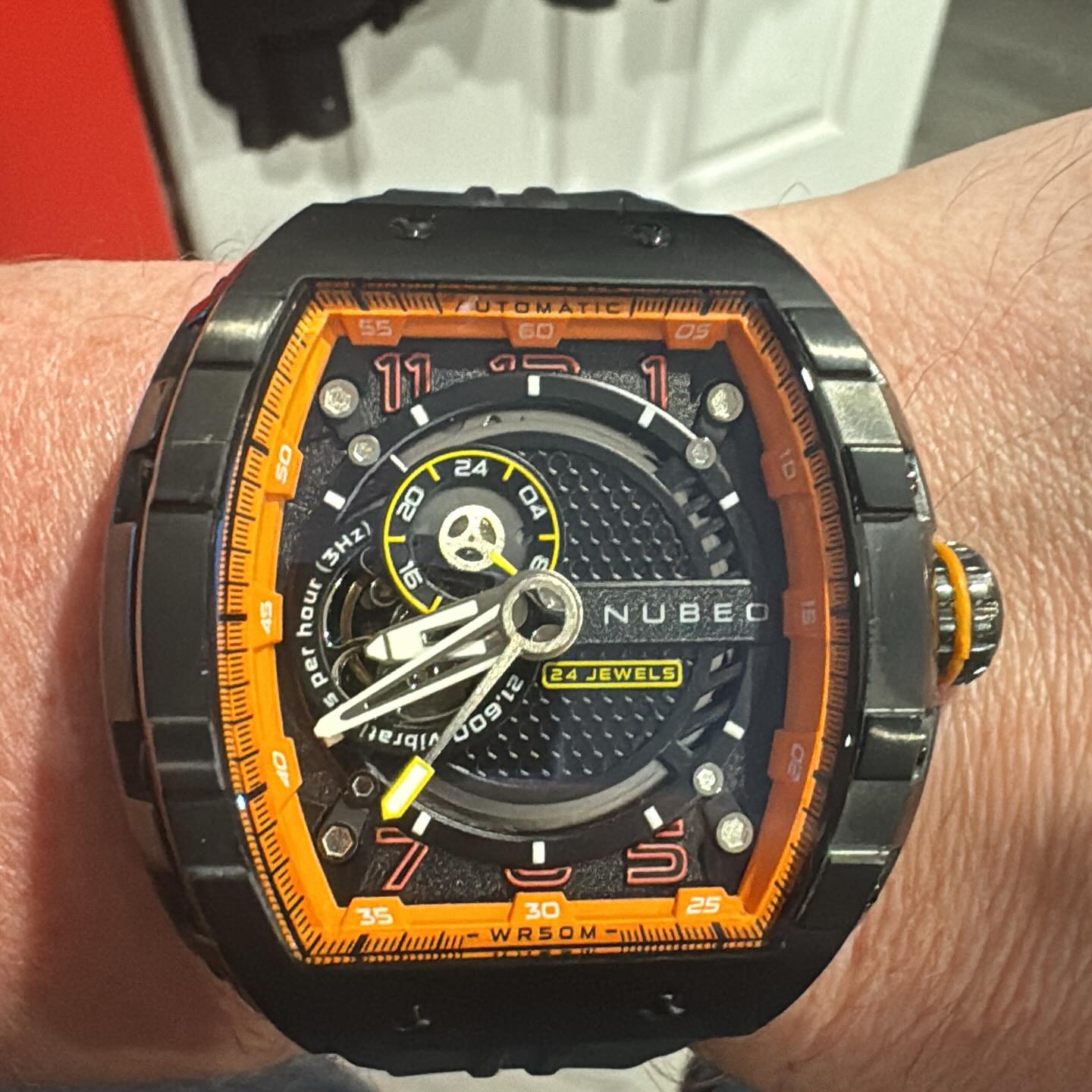 Throwback to my first ever automatic watch from @nubeo_watches! #watchoftheday #automaticwatch